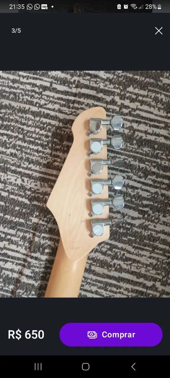 Guitarra otimo estado - Foto 4