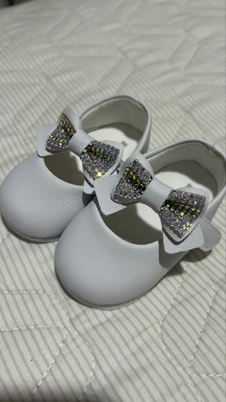 Sapatinhos de Bebê Menina | Kit com 3 pares 