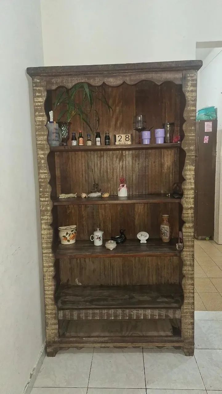 Estante de MADEIRA RÚSTICA 
