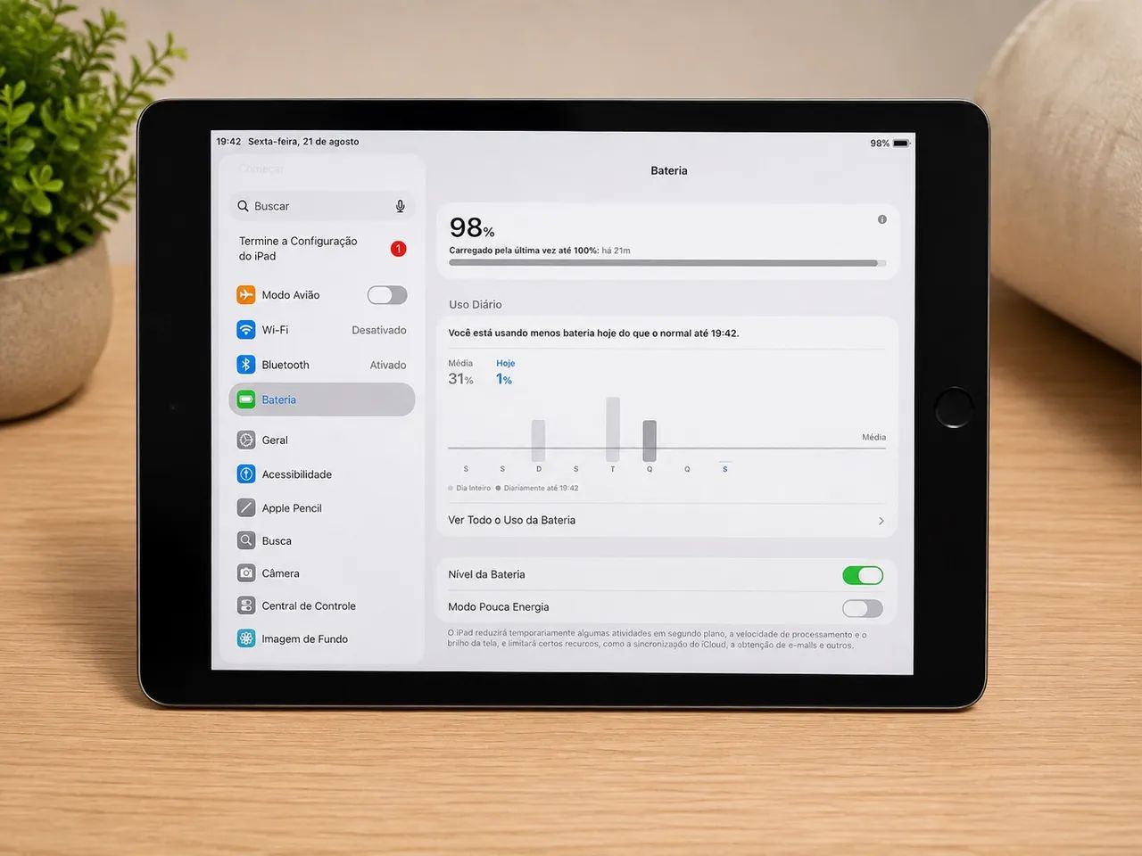iPad Apple 9ª Geração 256GB - Funcionando Perfeitamente - Foto 3