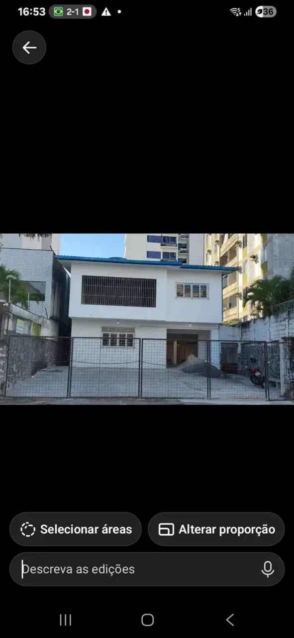 SOBRADO, AMPLO COM APROXIMADAMENTE 15 SALAS.