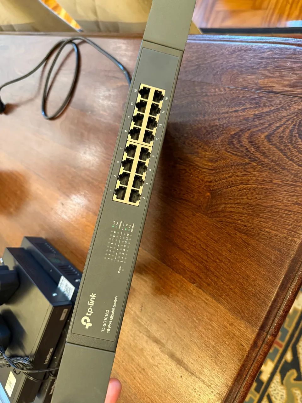     TP-Link TL-SG1016D - Switch Gigabit de 16 portas - Foto 2