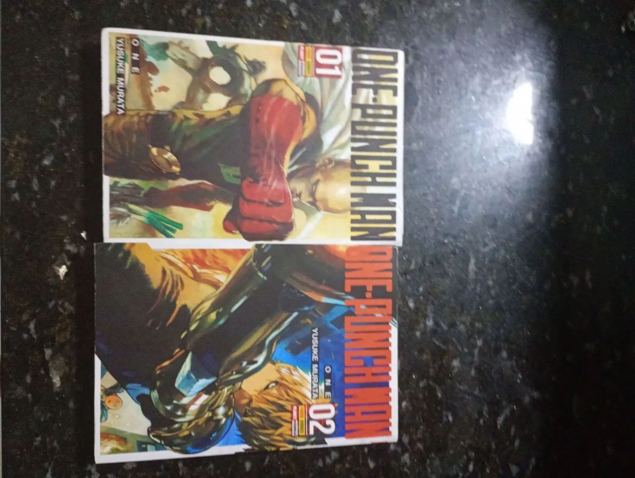 Manga de one punch man 1 e 2