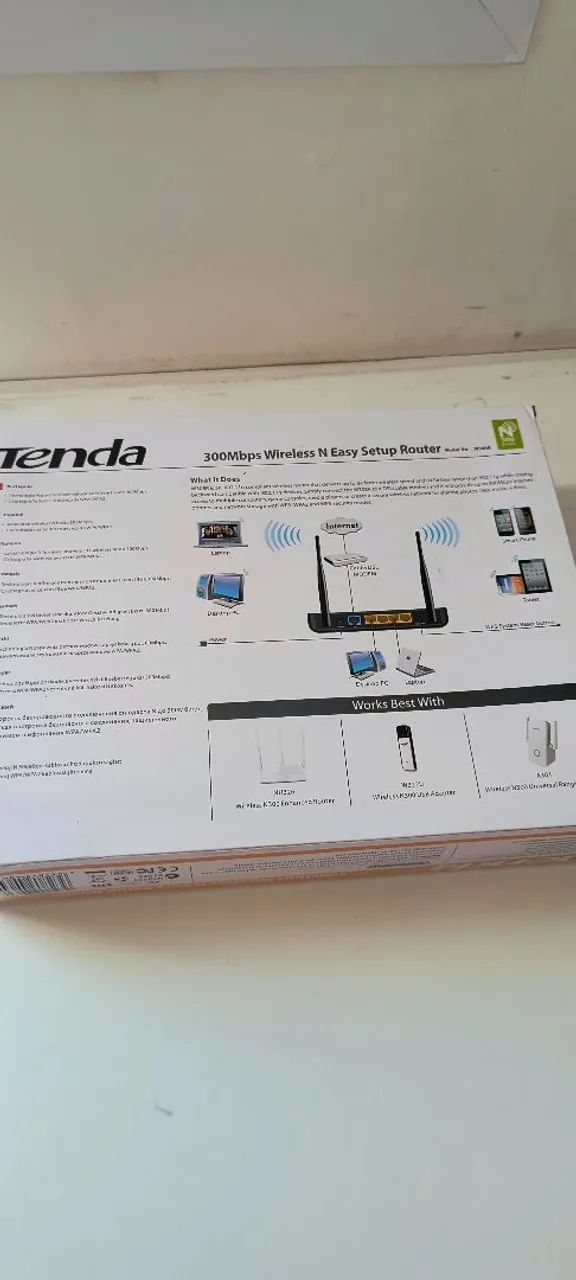 Roteador Wireless Tenda 300Mbps - Foto 4
