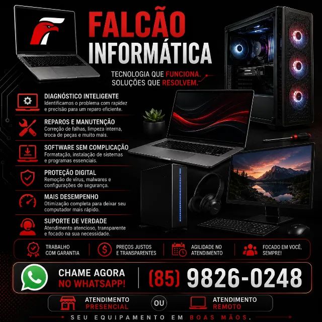 Assistência de Notebook e Computador em Fortaleza