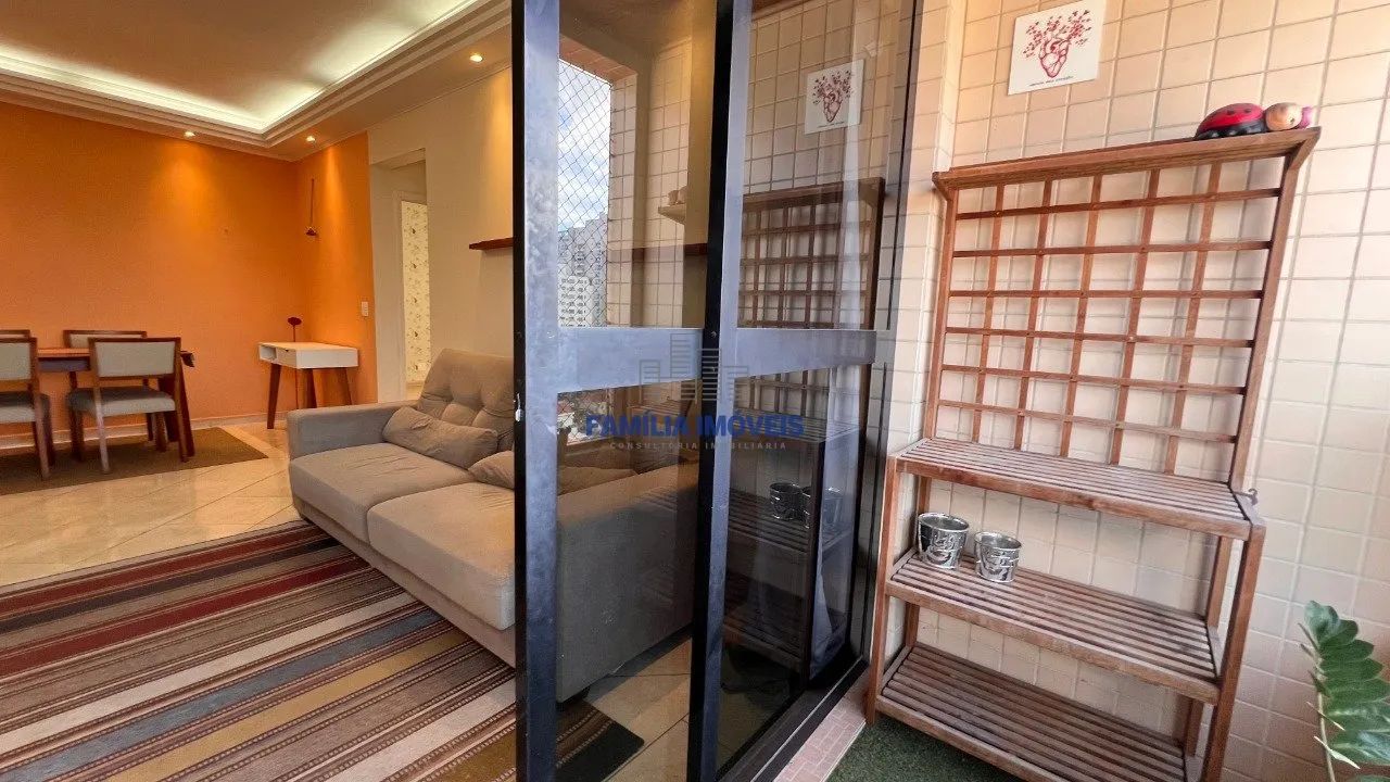 Apartamento para alugar 2 quartos vaga lazer Embaré Santos - Foto 6