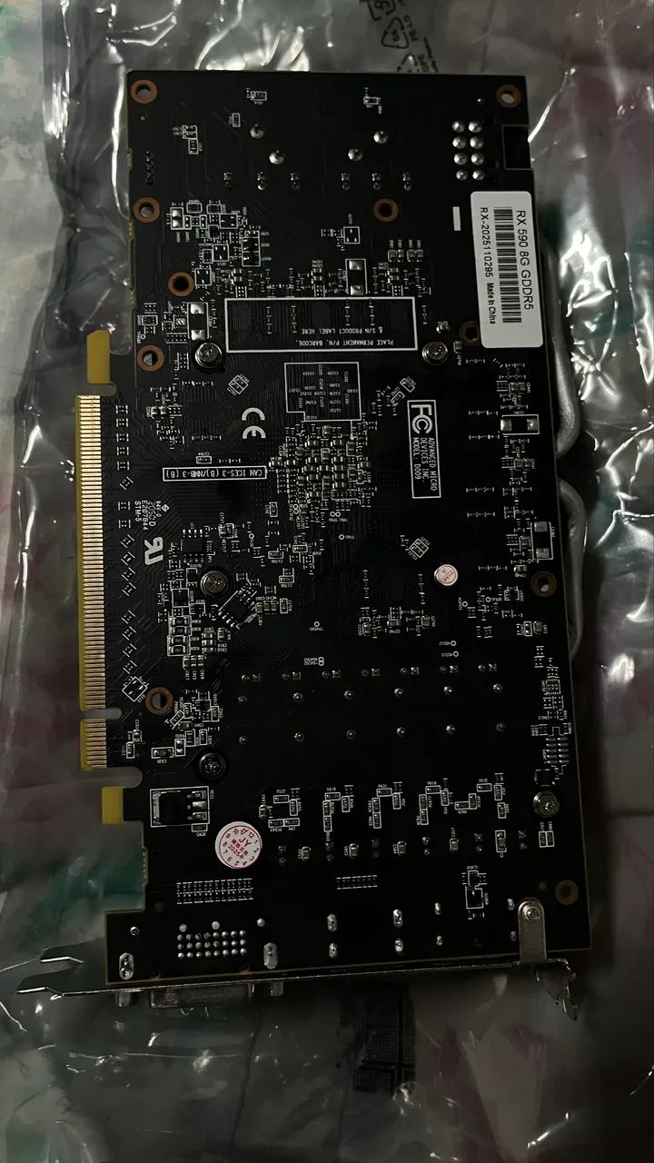 PLACA RX 580/ 2 MESES DE USO - Foto 3