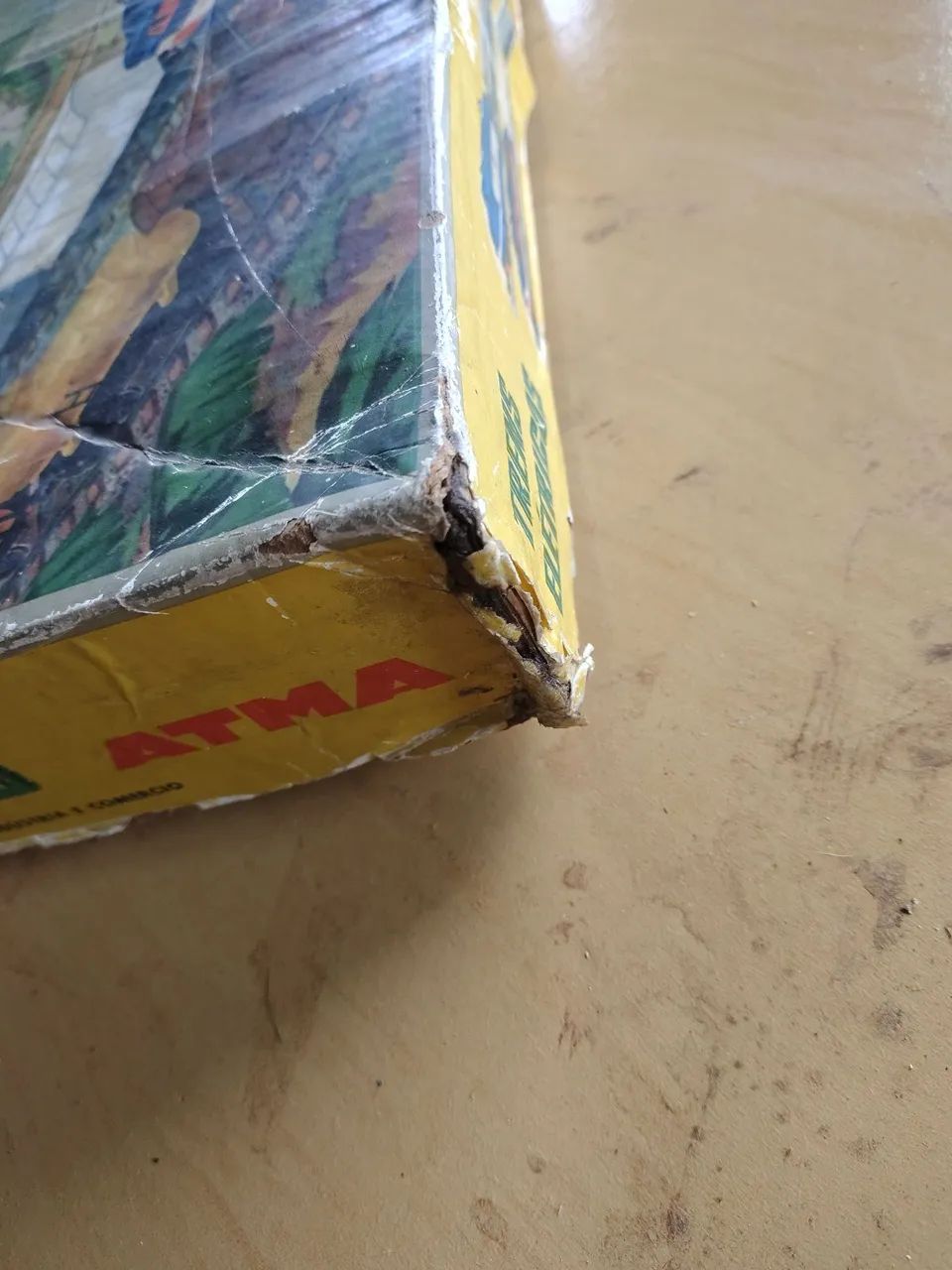 Caixa vazia de brinquedo antigo - Foto 3