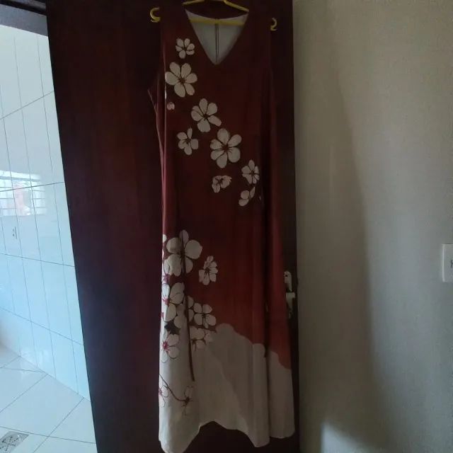 Vestido longo florido - Foto 2