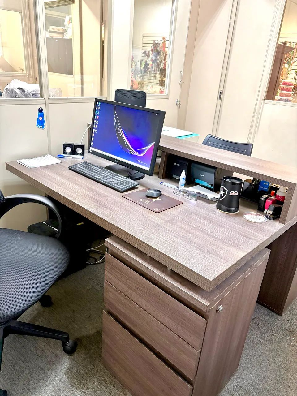 Mesa dupla para escritório  - Foto 2