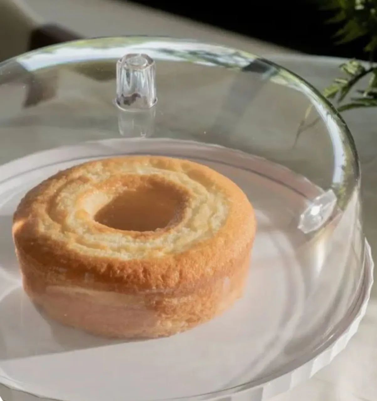 Boleira grande de acrílico 