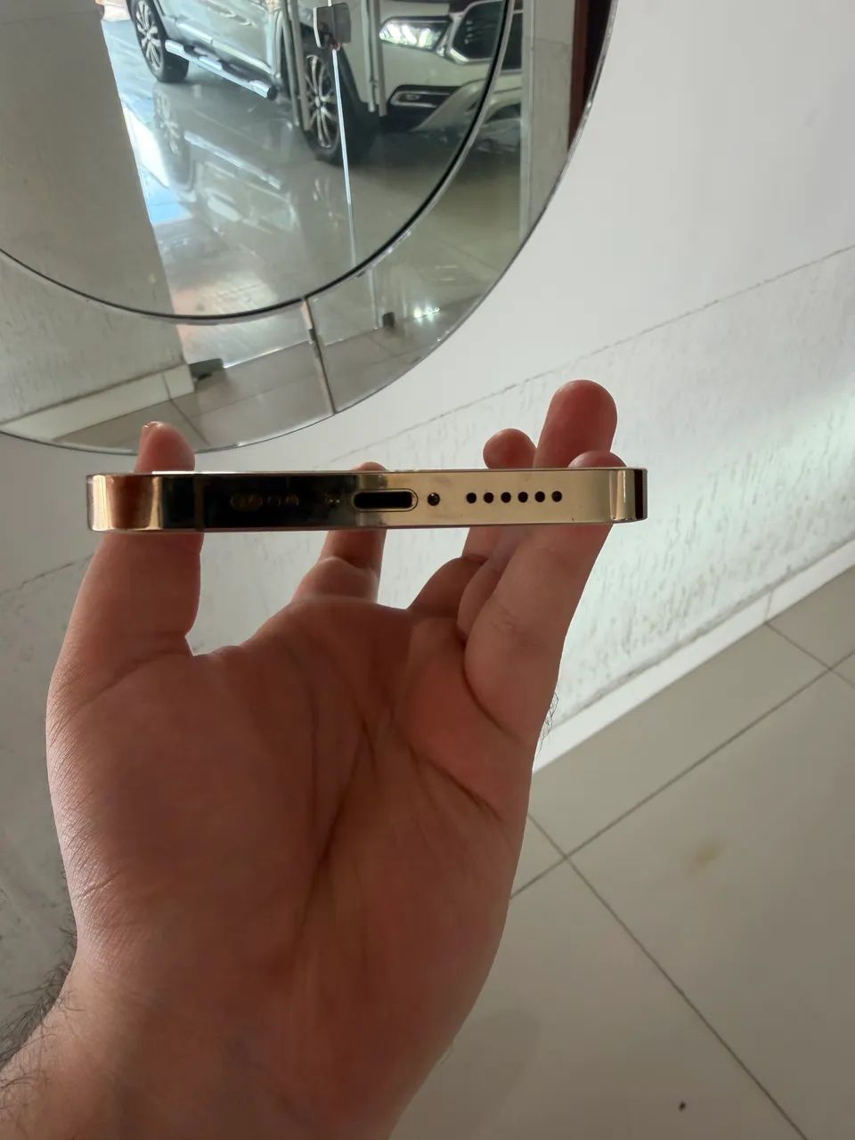 Iphone 13 pro max 128gb dourado - Foto 2