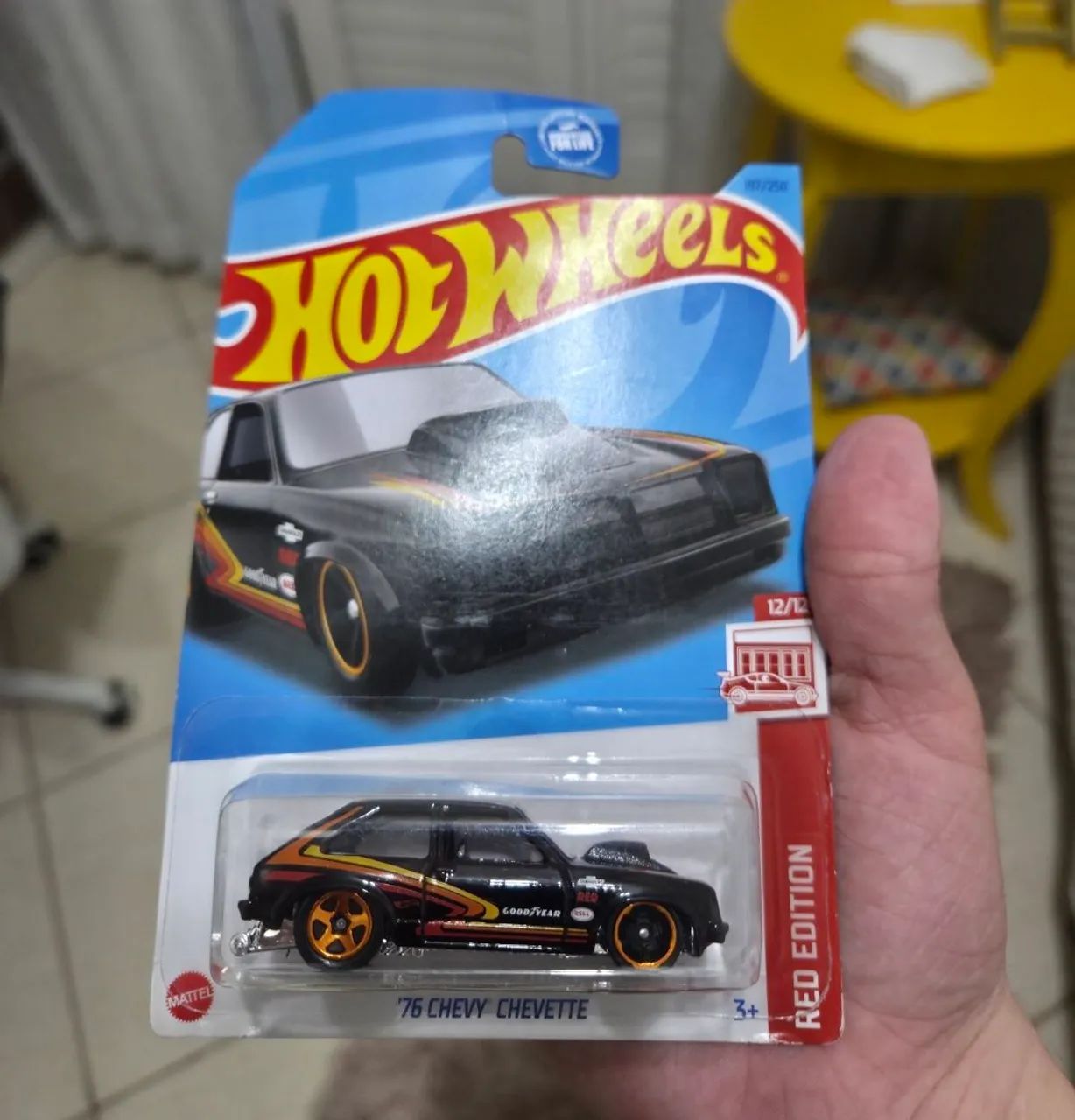Hot wheels chevette red edition