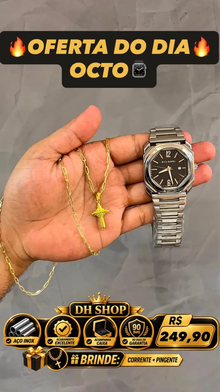 RELÓGIO BVL OCTO EM OFERTA ? - Foto 3