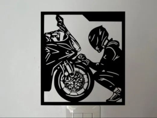 Chaveiros em 3d para motociclista 
