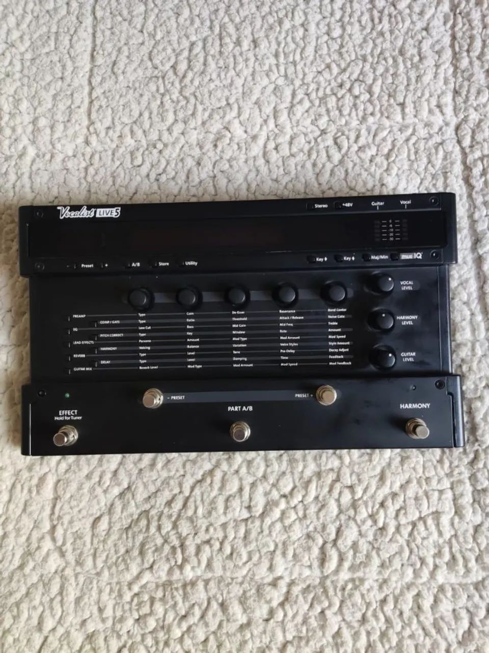 Pedaleira de voz Vocalist 5 Digitech 