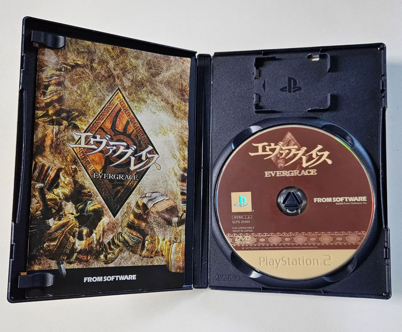 Evergrace Ps2 original Japonês usado - Foto 2