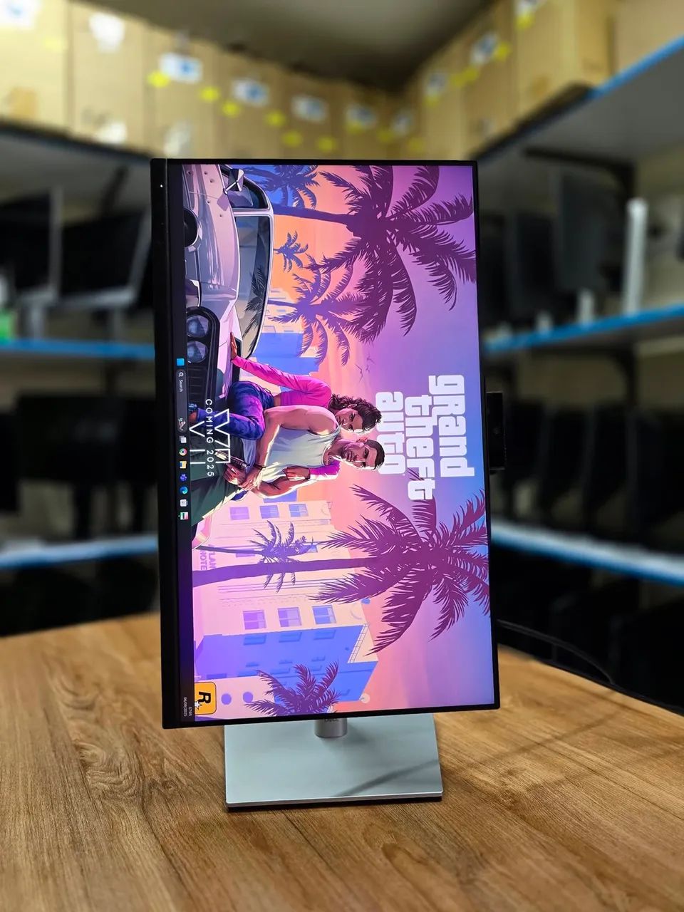 Monitor Dell UltraSharp QHD 2K iPS com caixa e nota fiscal - Foto 4