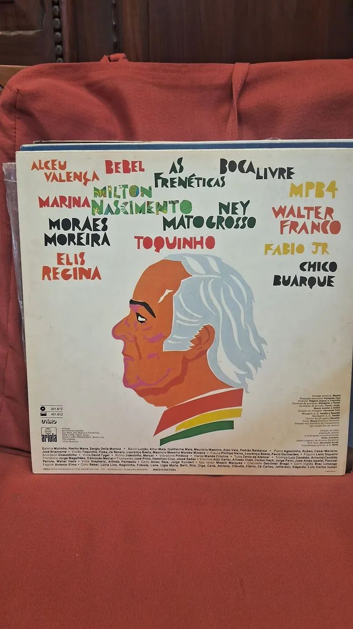 disco de vinil (LP) A Arca de Noé, de Vinicius de Moraes - Foto 2