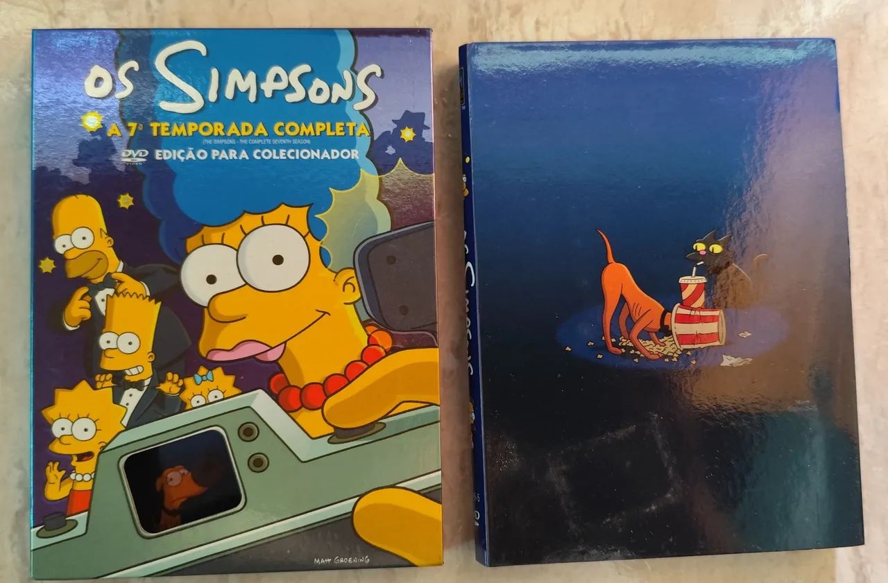 7 temporada Os Simpsons - DVD, Blu-Ray e Vídeo Cassete - Jardim