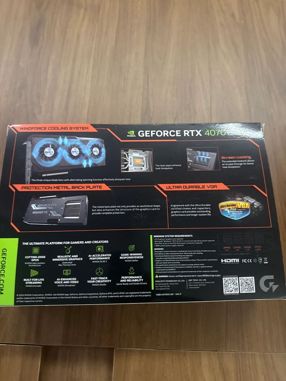 4070 super 12 gb Gigabyte - Foto 2