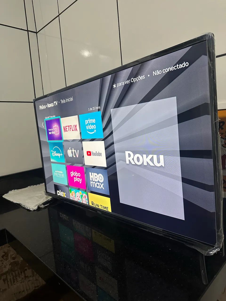 Tv smartv 43 no plástico zera entrega  - Foto 4