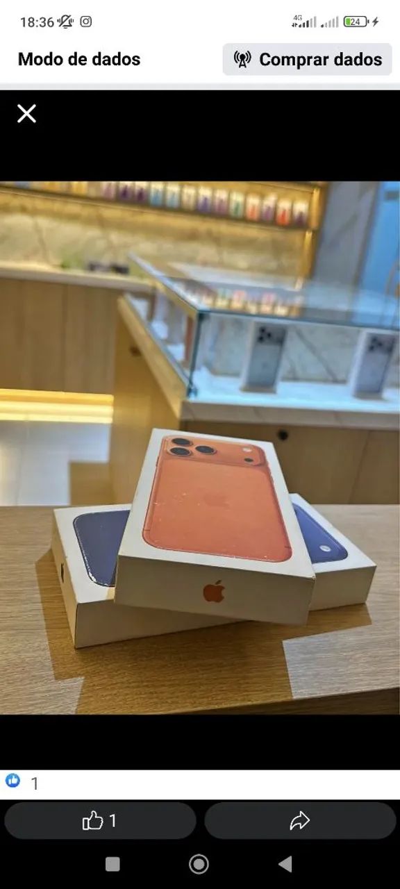 iPhone 17 pro Max 256g novo, lacrado  - Foto 4