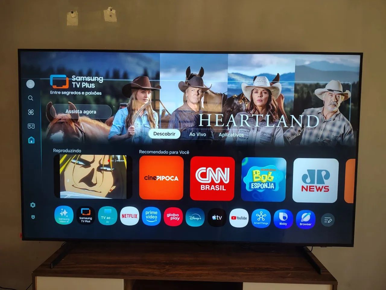 Smart TV Samsung 75 polegadas 