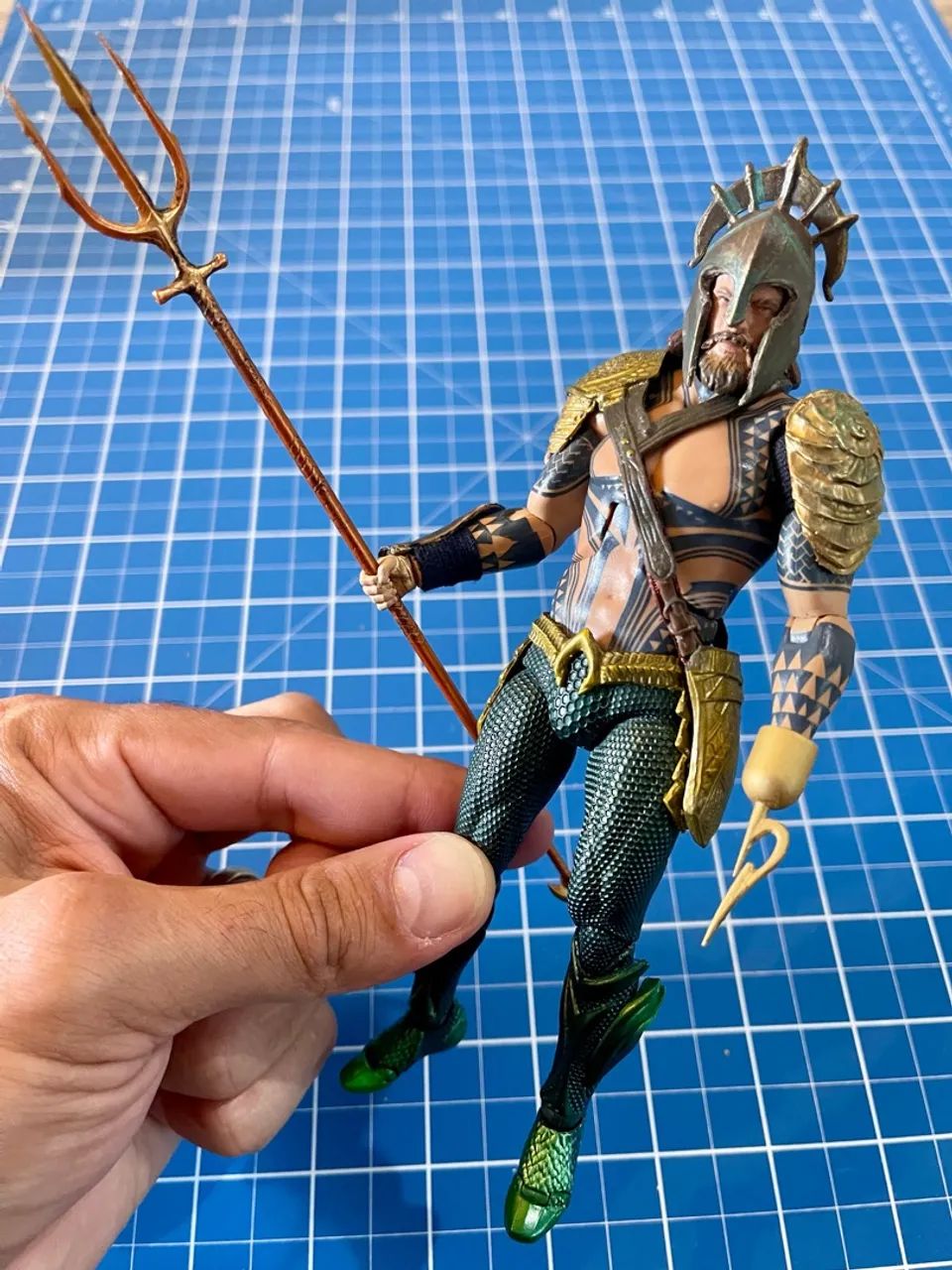 Aquaman custom - Base mafex  - Foto 2
