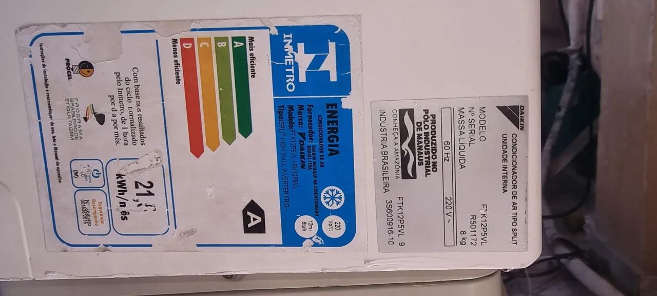AR CONDICIONADO SPLIT MIDEA CARRIER INSTALADO  - Foto 3