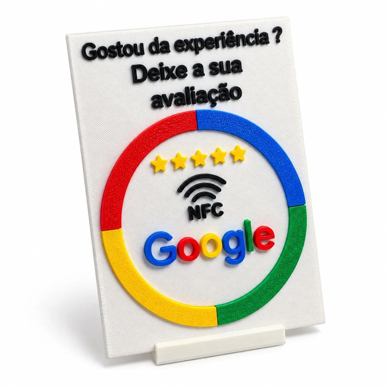 Seu Negócio na Google ! Placa de avaliação com NFC !