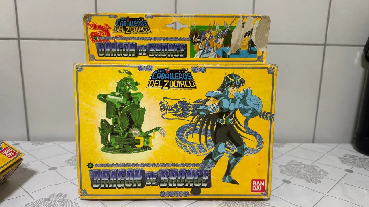 Cavaleiros do Zodíaco Dragão de Bronze Shiryu Bandai - Hobbies e