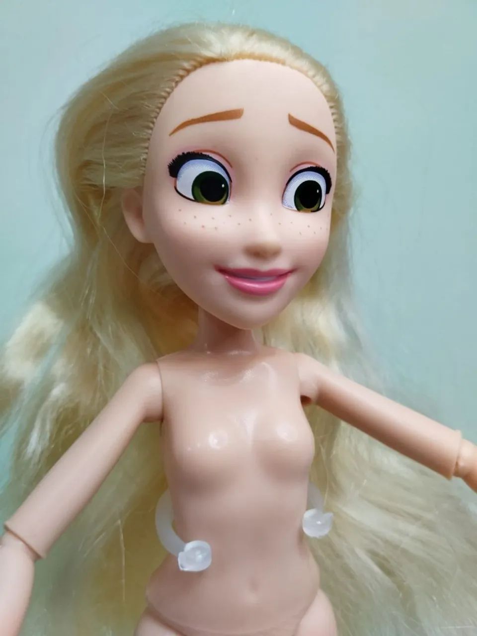 Boneca Barbie Rapunzel Hasbro  - Foto 5