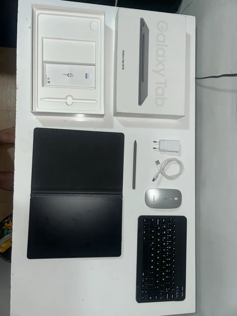 Samsung Galaxy Tab S9 FE 128gb + acessórios  - Foto 2