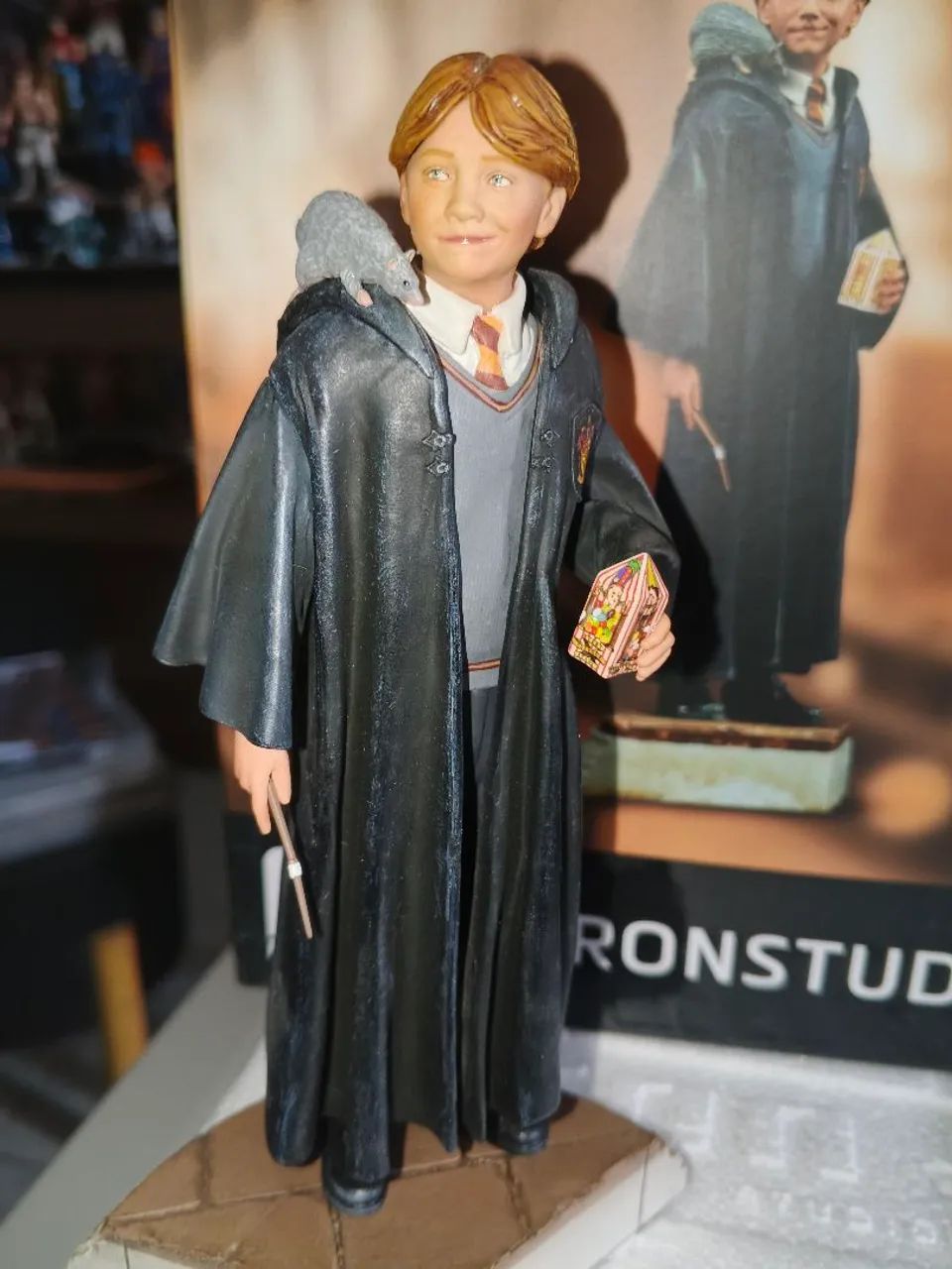 Harry Potter Ron Weasley Iron Studios  - Foto 3