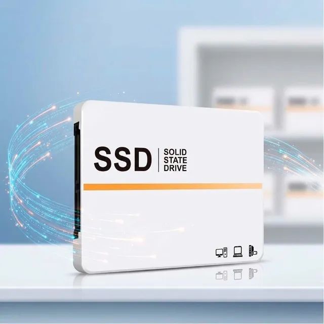 Kit Com 5 SSD 120GB SATA 3 2.5 Polegadas Para Notebook PC Desktop E Case Interno Alta Velo - Foto 2