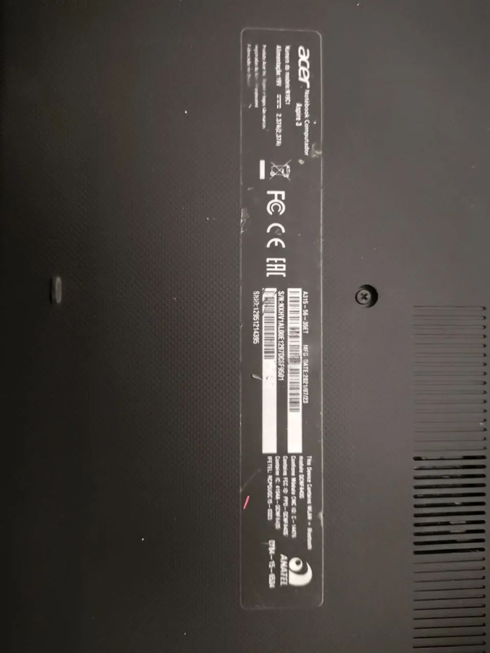 Notebook Acer Aspire 3 sem HD/SSD - Foto 3