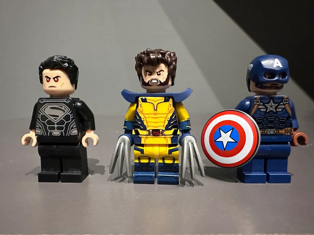 Custom Lego Kit with Three Minifigures