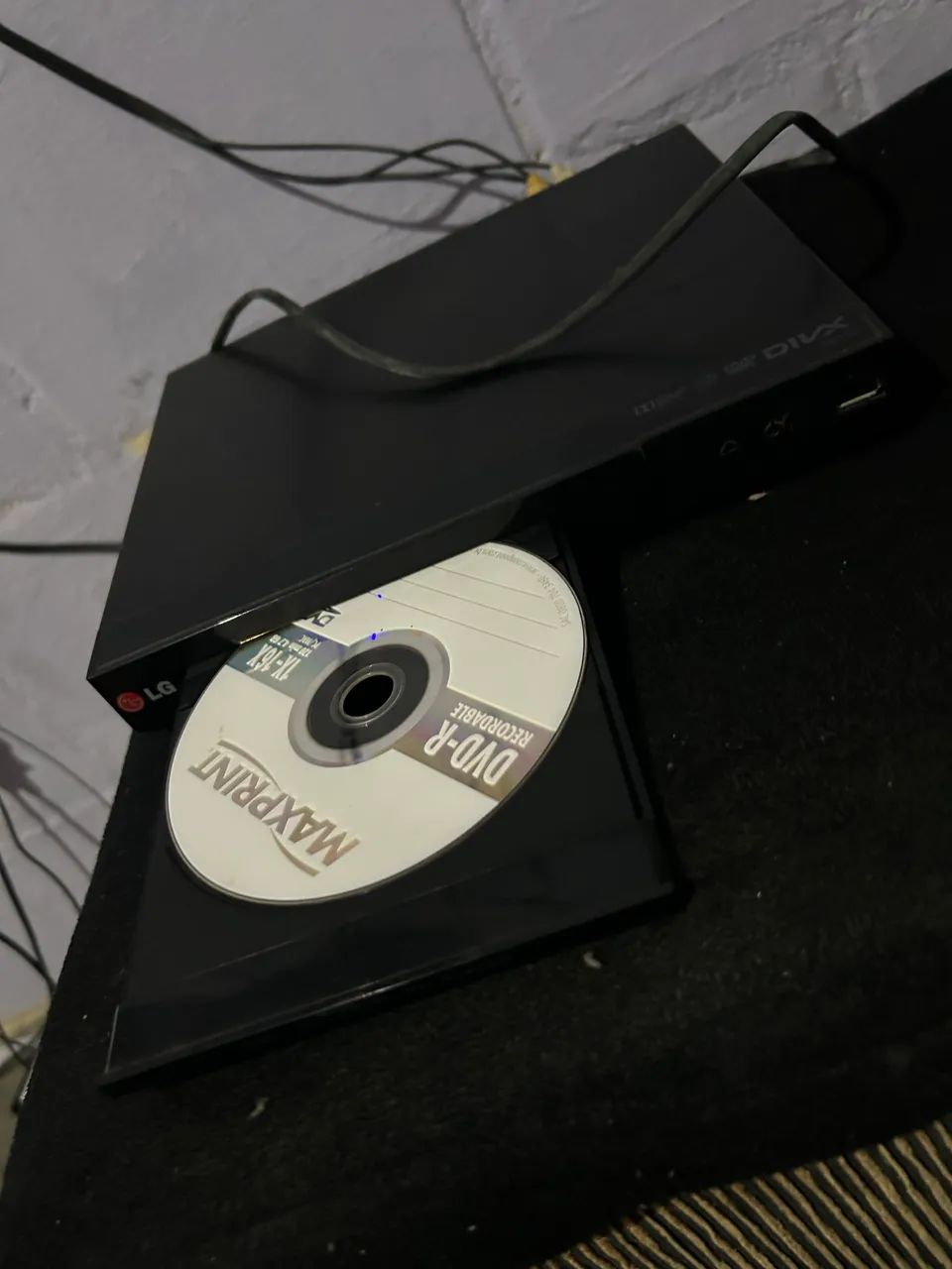 DVD player original - completo ?