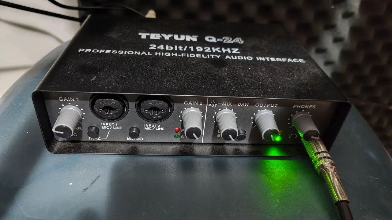 Bateria Eletronica AMW ED15 PRO + Interface de áudio - Foto 4