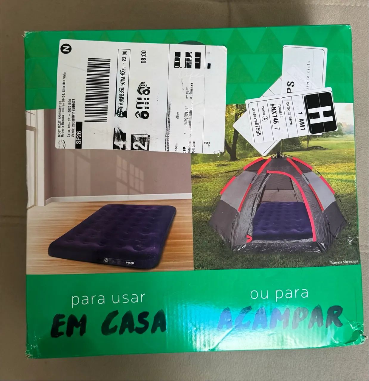 Colchão inflável casal
