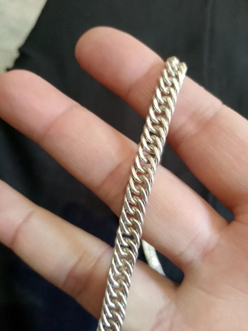Cordão em prata 950  - Foto 5