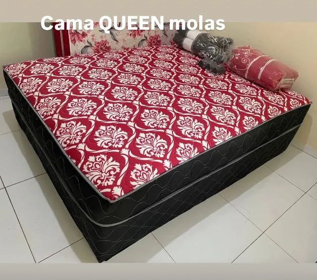 Cama QUEEN. Molas molas mega 