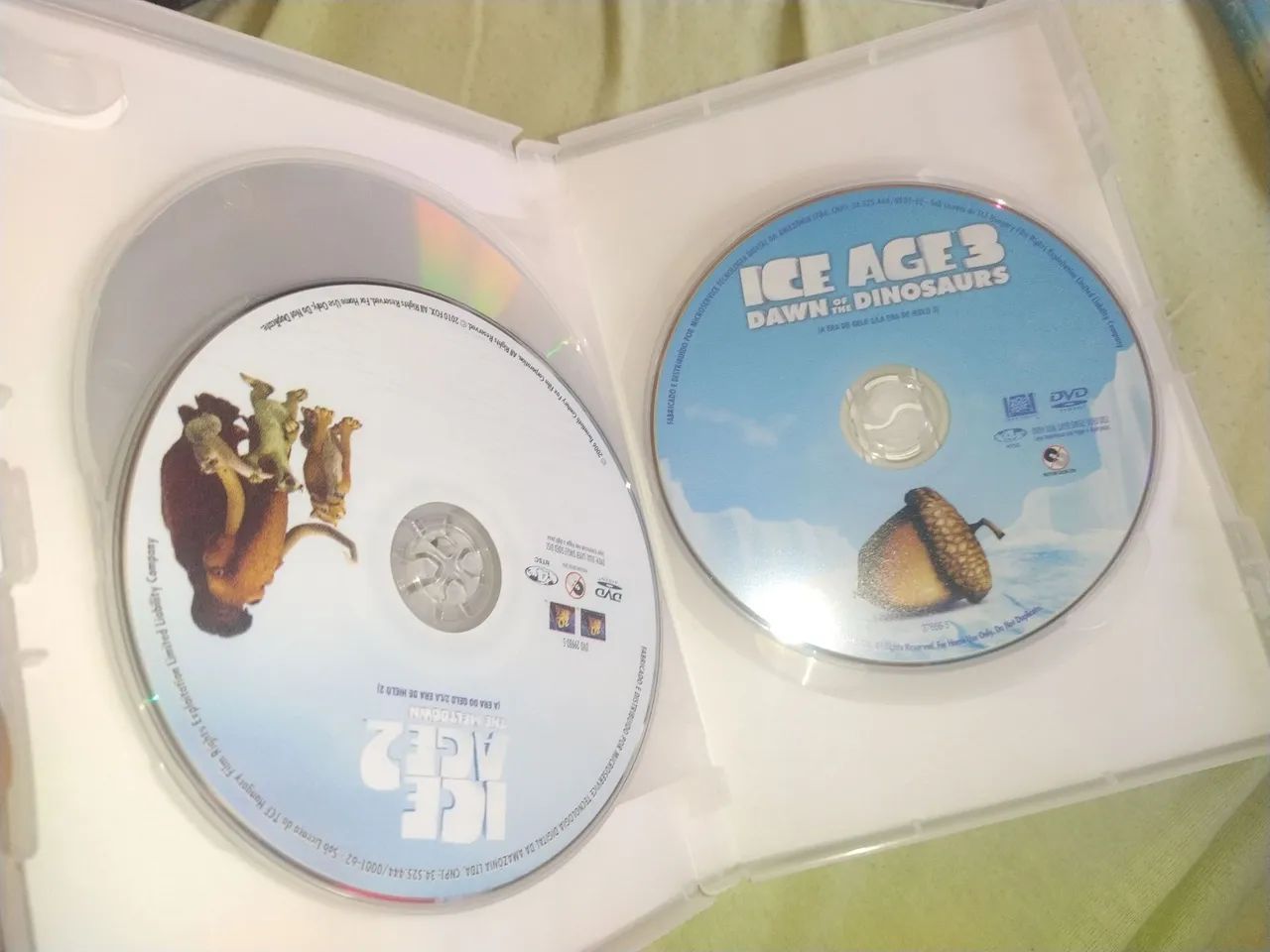 Coleção A era do Gelo 3 em 1 box DVD - CDs, DVDs etc