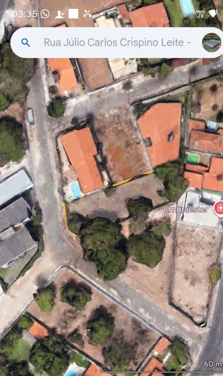 VENDO OTIMO TERRENO MURADO COM 960.11M2