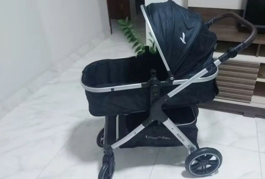 Carrinho de bebê 3 em 1 mais a cadeirinha  - Foto 2
