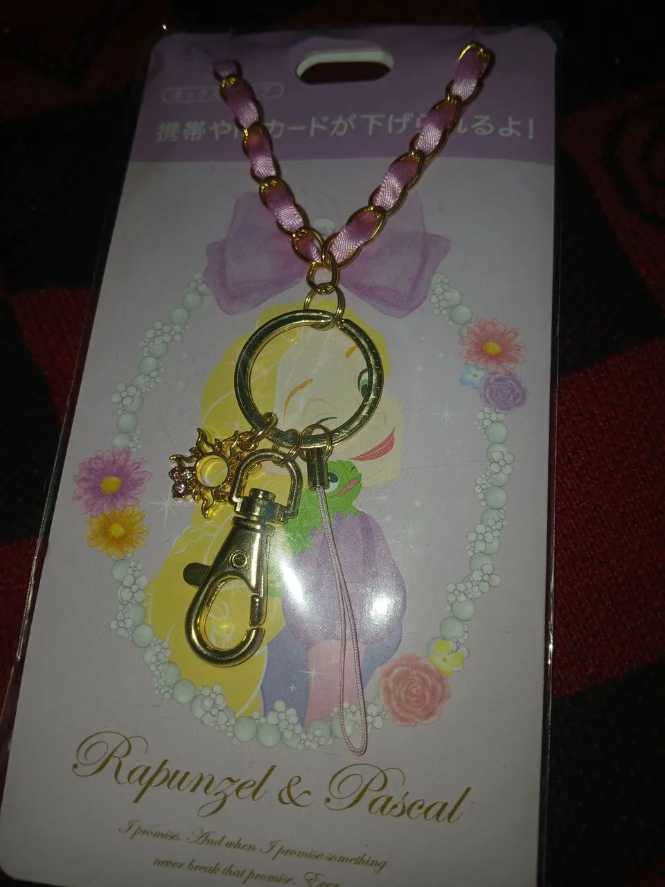 Strap de celular tema Rapunzel - Foto 2