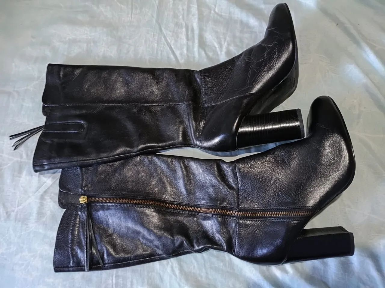 Bota de couro 
