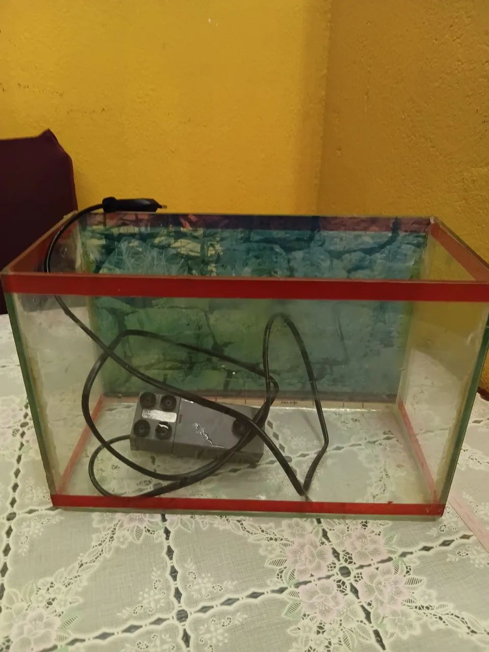 Vendo aquario pequeno