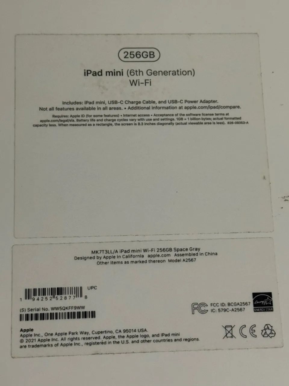 iPad Mini 6 256 gray e purple - Foto 2